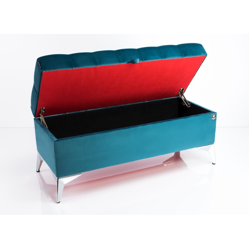 Tufted Storage Bench